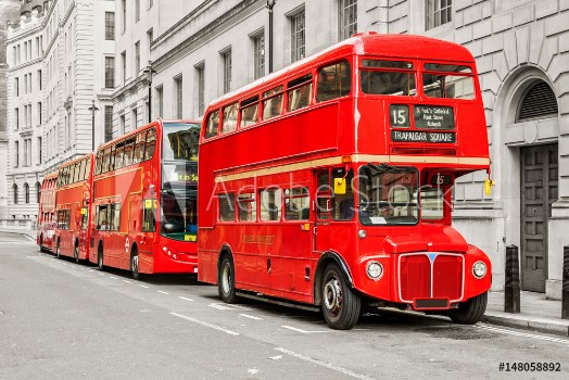 Bild på Red bus in London